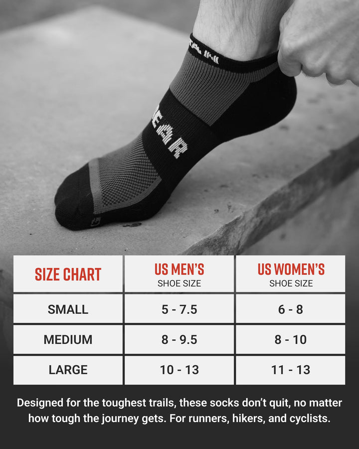 SPARTAN by MudGear No-Show Sock