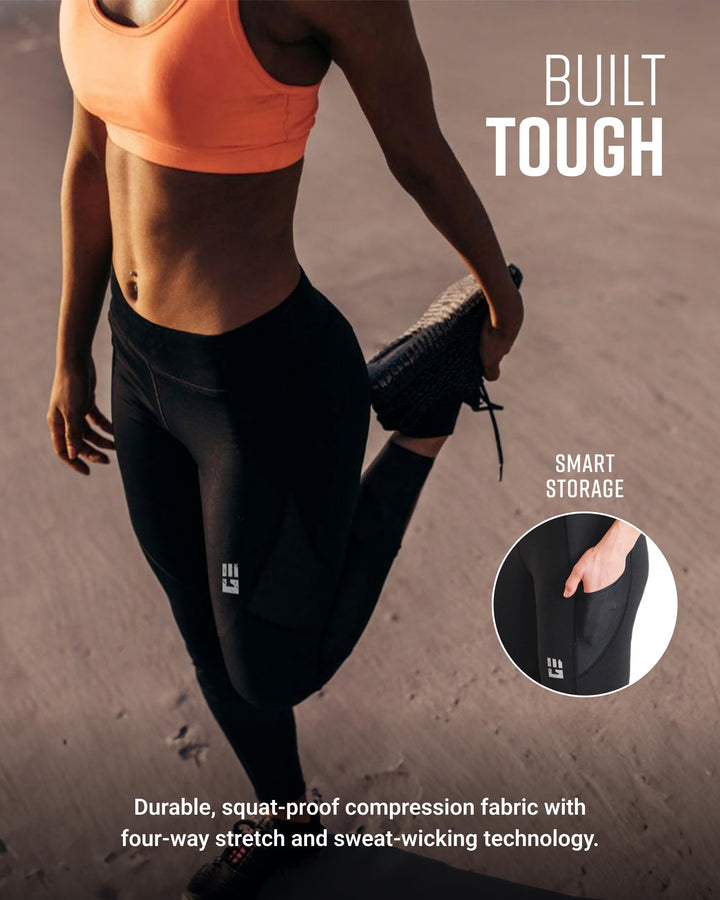 Women's Flex-Fit Compression Full Length Leggings