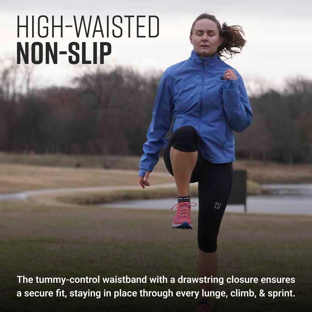 Women's Flex-Fit Compression Capri Leggings