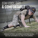 MudGear Ruck Sock (Black/Gray)