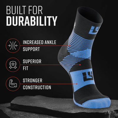 MudGear Hybrid Training Sock (BLUE)