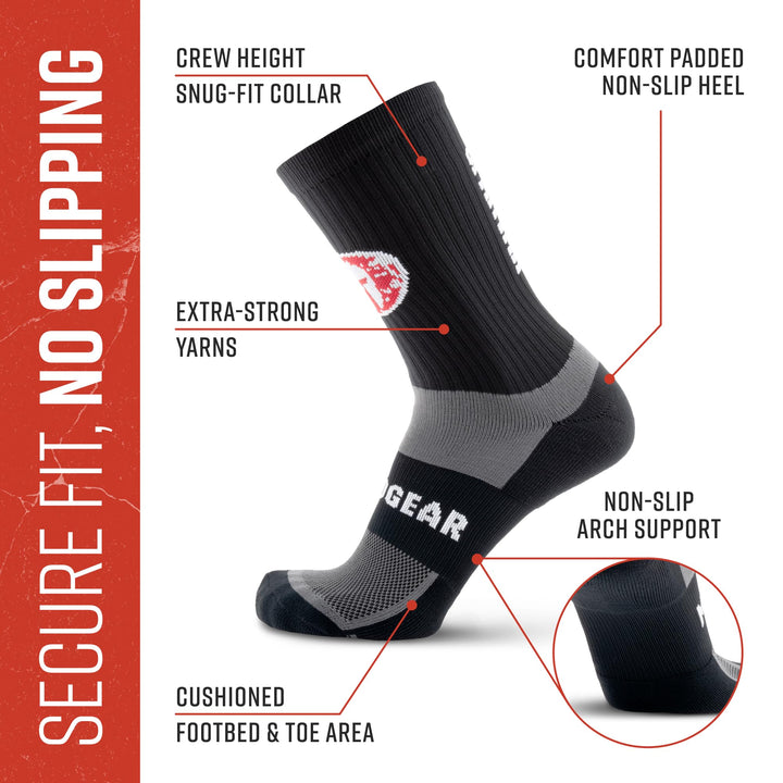 SPARTAN by MudGear Crew Height Sock