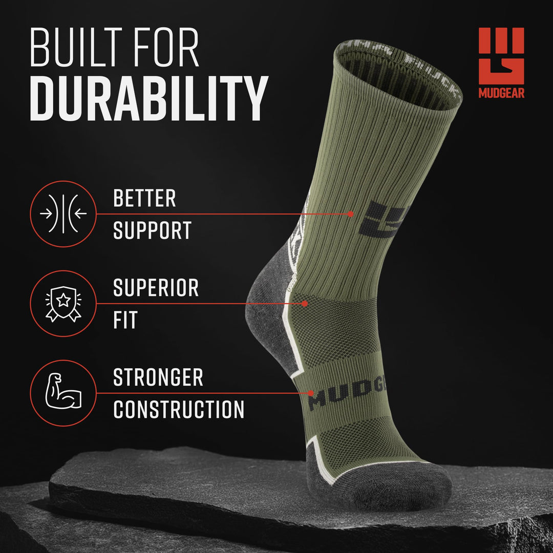 MudGear Ruck Sock (Army Green)