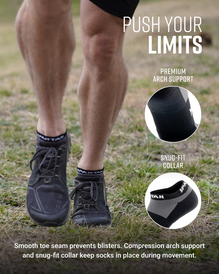 SPARTAN by MudGear No-Show Sock