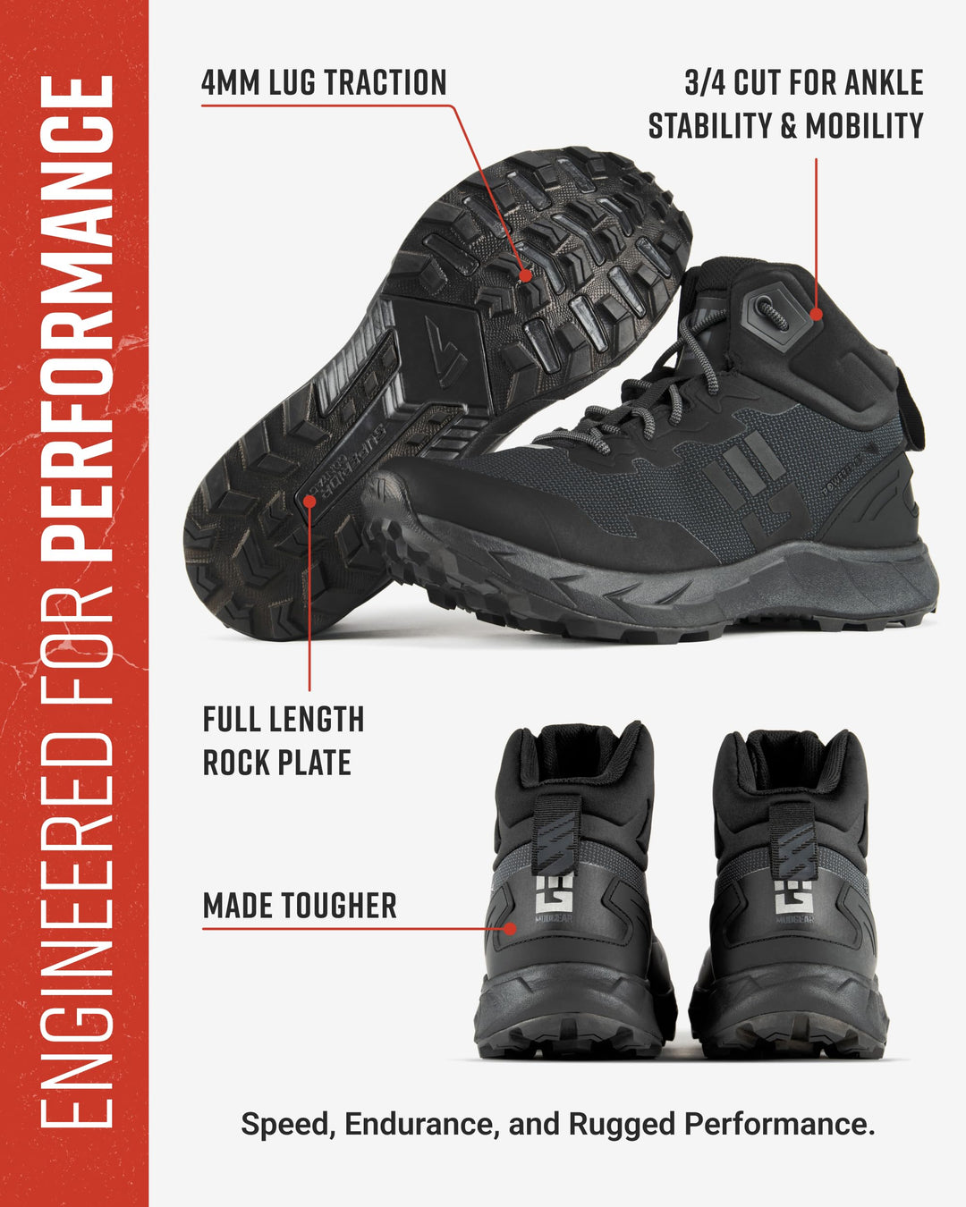 MudGear Speed Ruck Boots