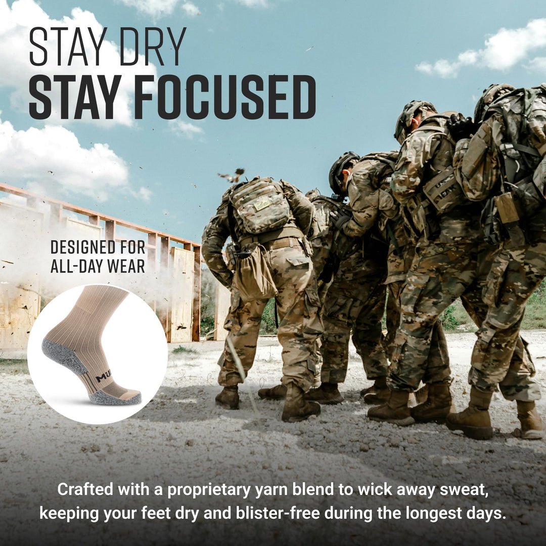 Tall Compression Socks Tactical Line (Coyote Tan)