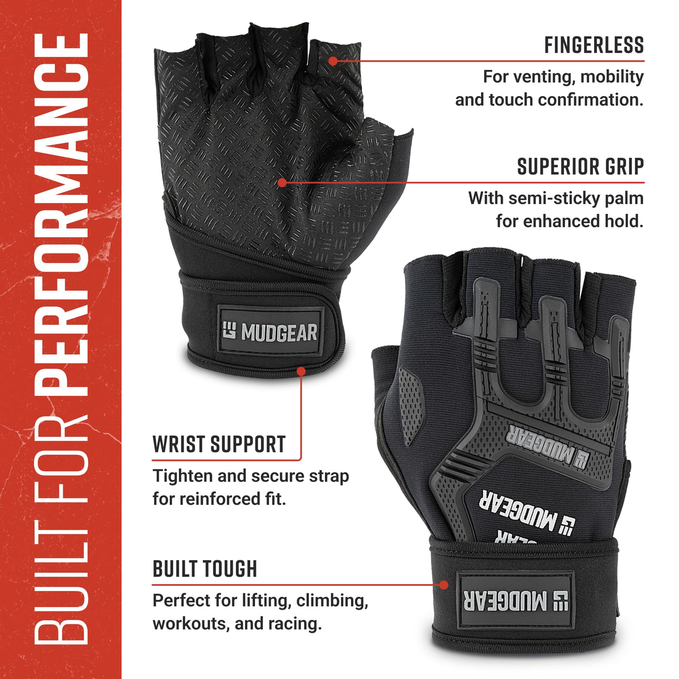 MudGear Grip Gloves