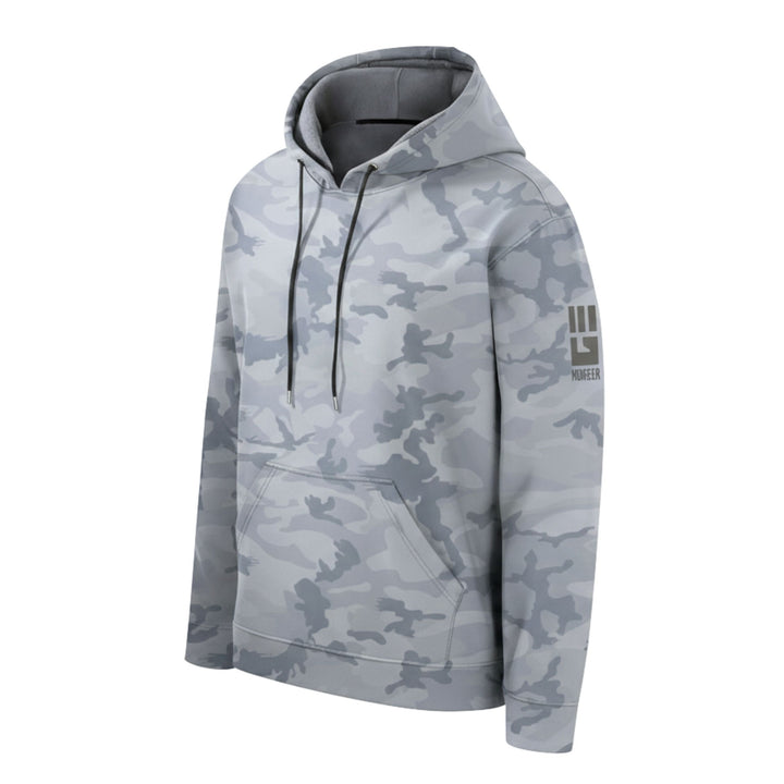 MudGear All-Weather Warrior Hoodie - Light Gray Camo
