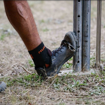 MudGearTrailRunningSockblackorange — customer photo