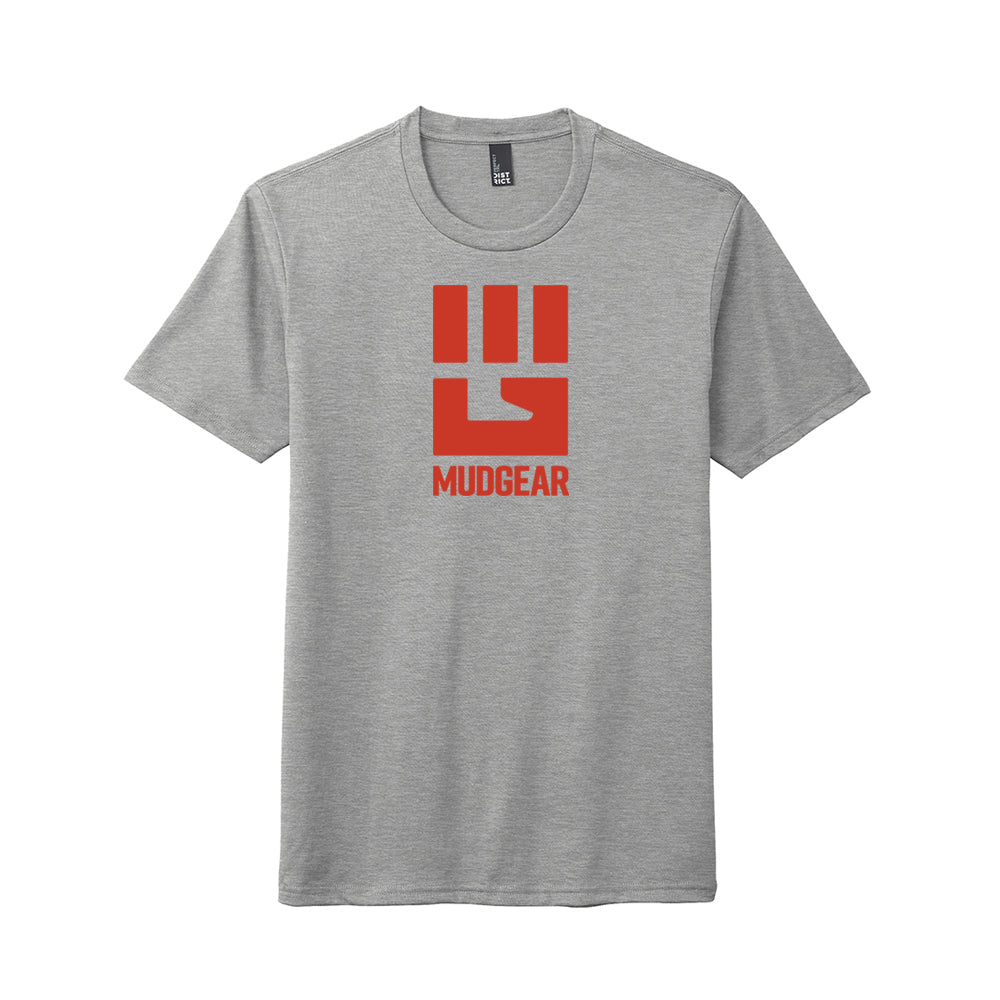 MudGear Tri-Blend Fist Logo Tee - Orange (Made to Order DTF)