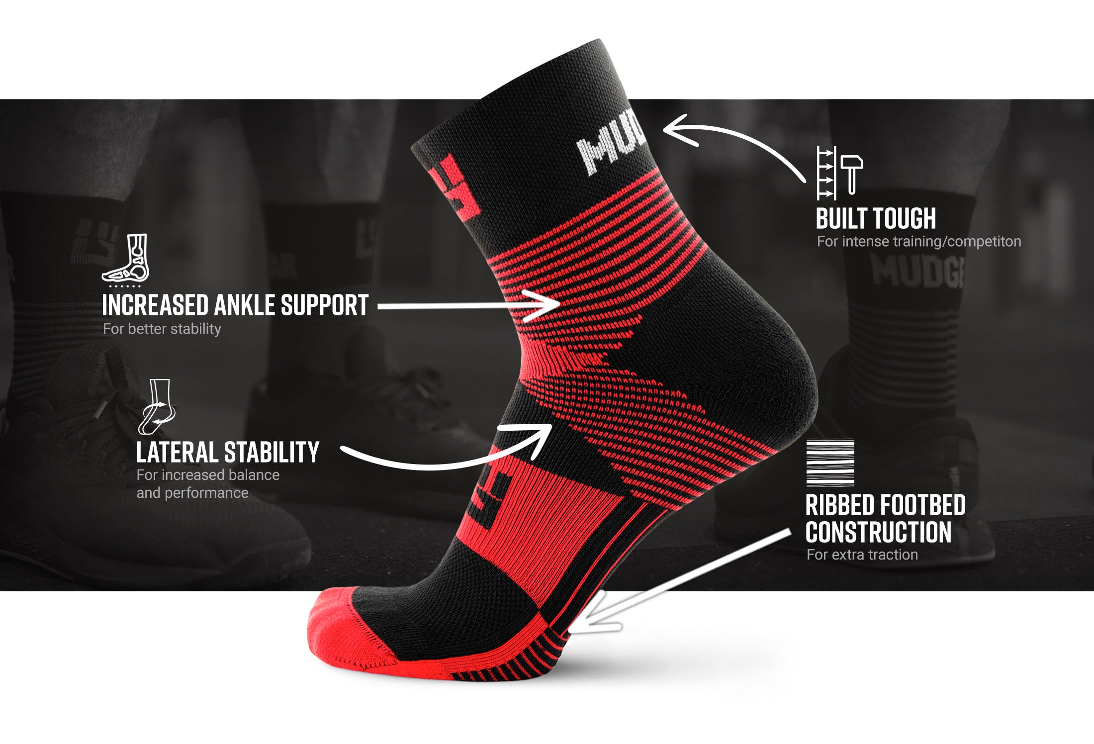 mudgear crossfit socks