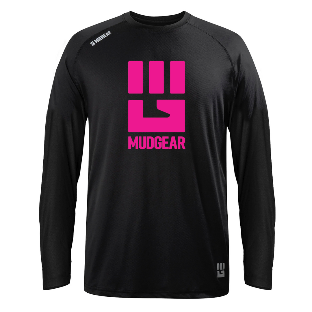 MudGear Performance Fist Logo Shirts - Pink (Made to Order DTF)