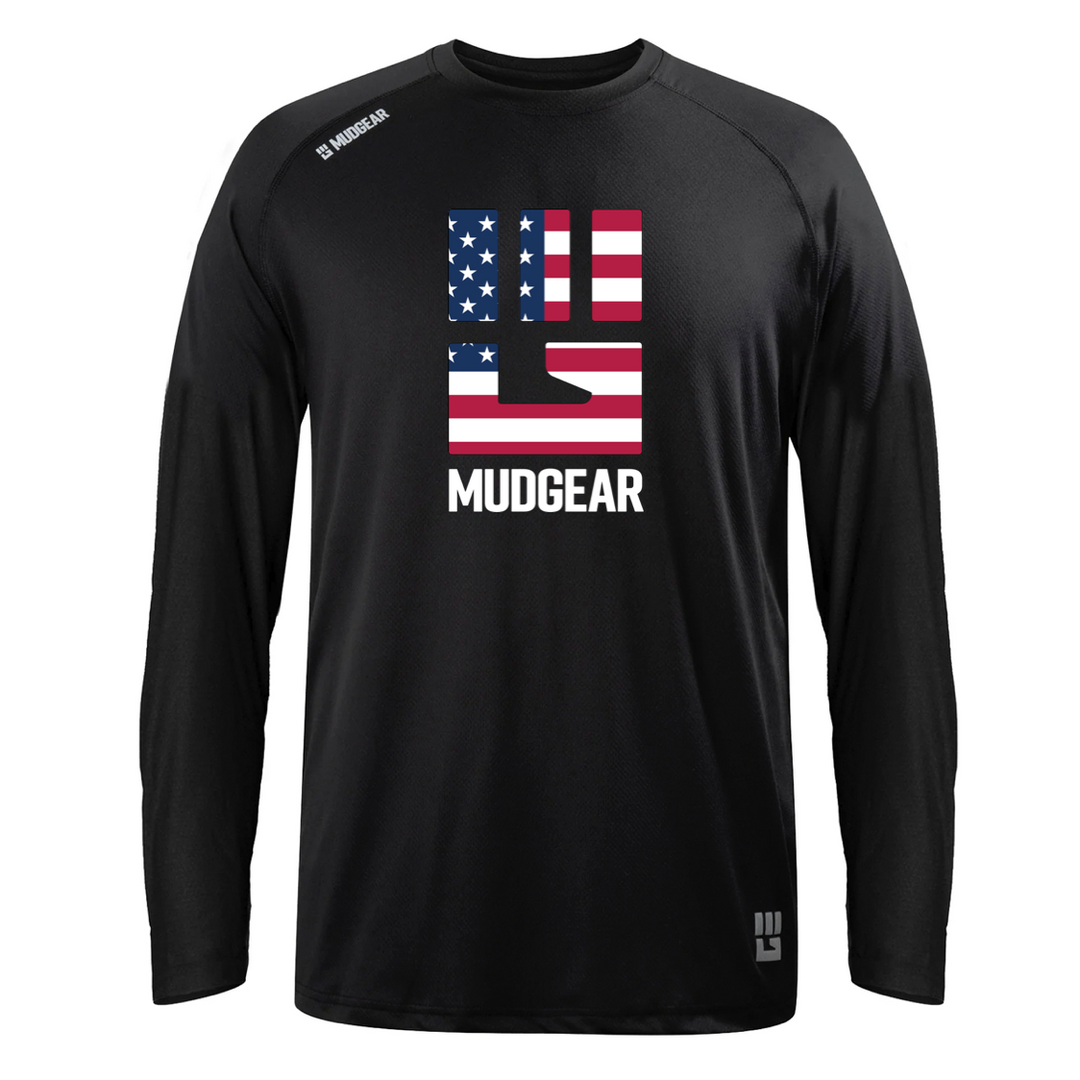 MudGear Performance Fist Logo Shirts - USA (Made to Order DTF)