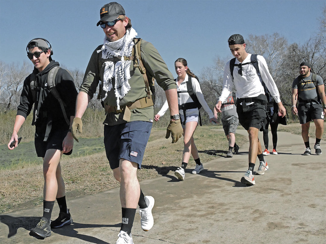 Rucking Clubs with MudGear Socks