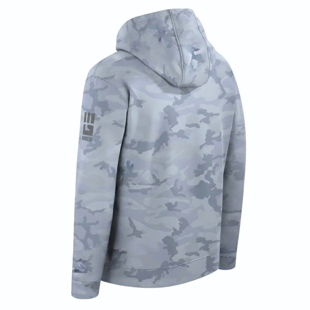 MudGear All-Weather Warrior Hoodie - Light Gray Camo