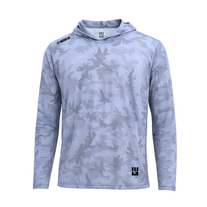 MudGear Sun Hoodie - Light Gray Camo