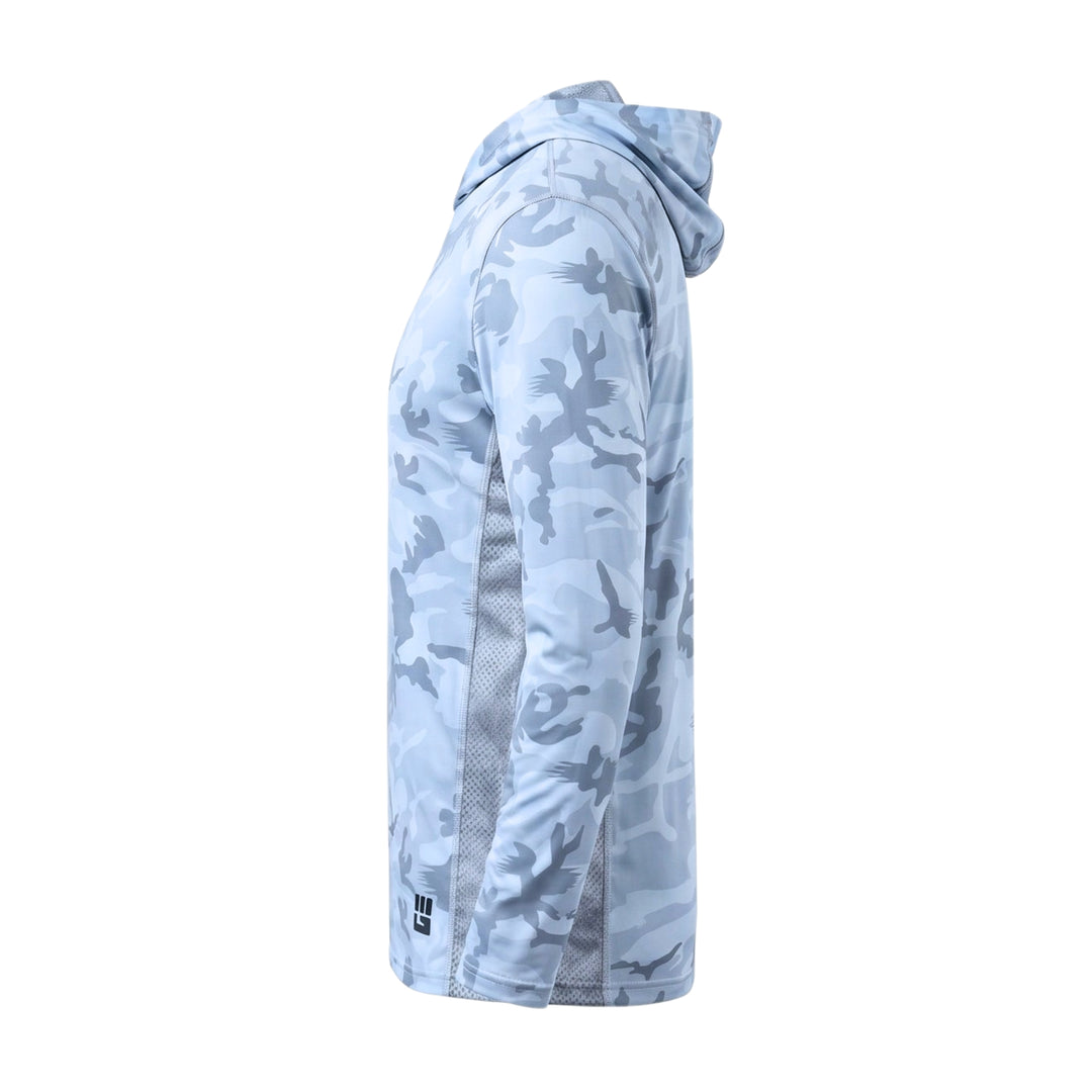 MudGear Sun Hoodie - Light Gray Camo