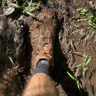 Customer photo of MudGear Ruck Sock (Black/Gray)