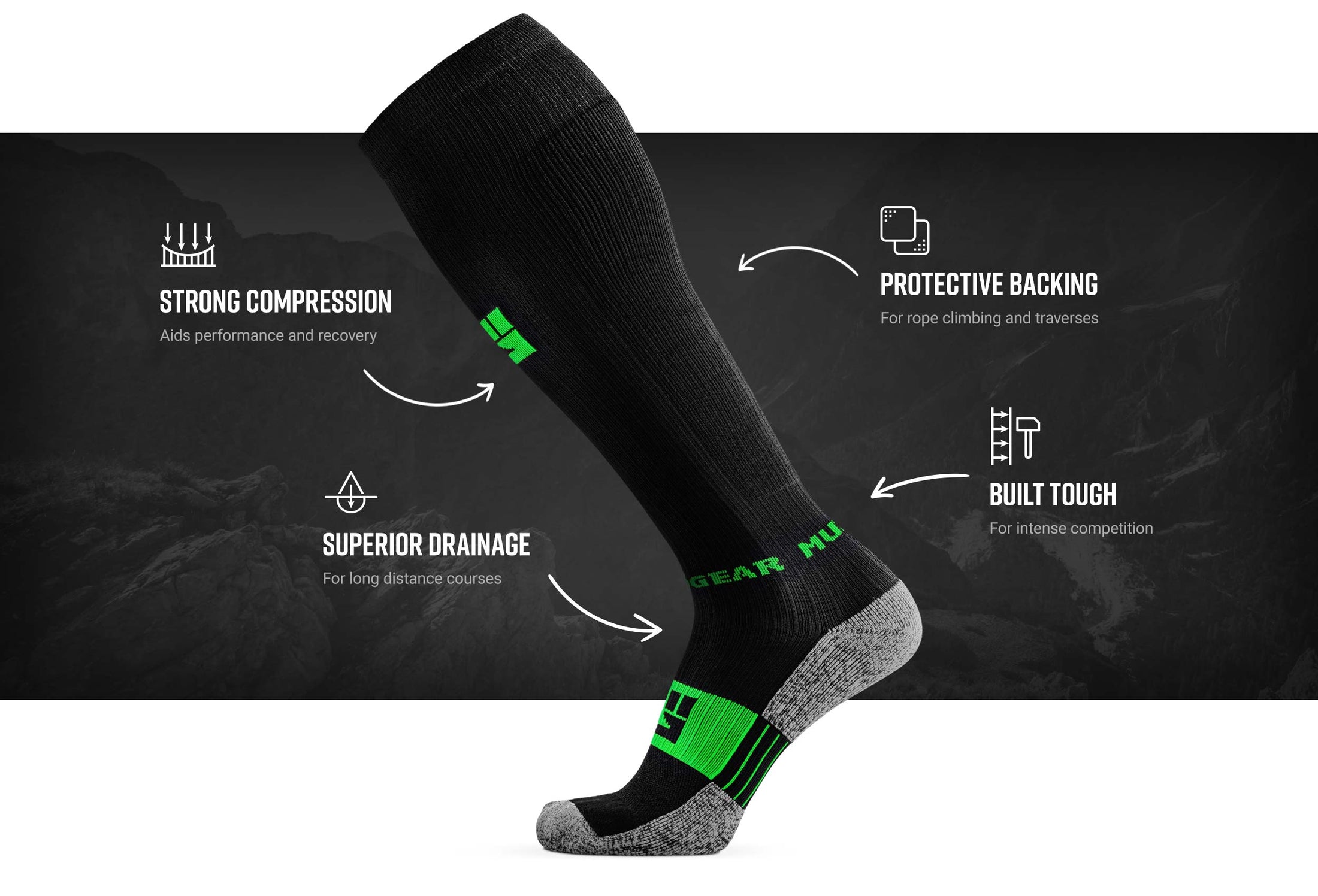 compression socks knee high