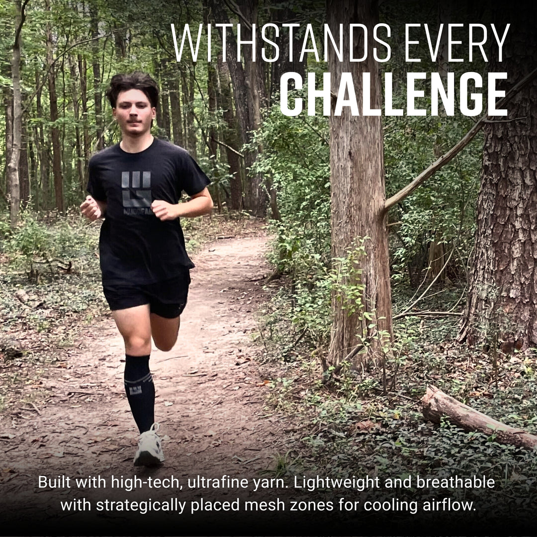 MudGear UltraLight Marathon - Ultra Distance Tall Compression Socks