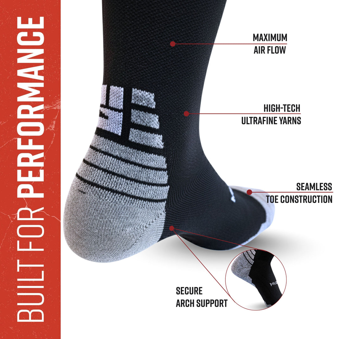 MudGear UltraLight Marathon - Ultra Distance Tall Compression Socks