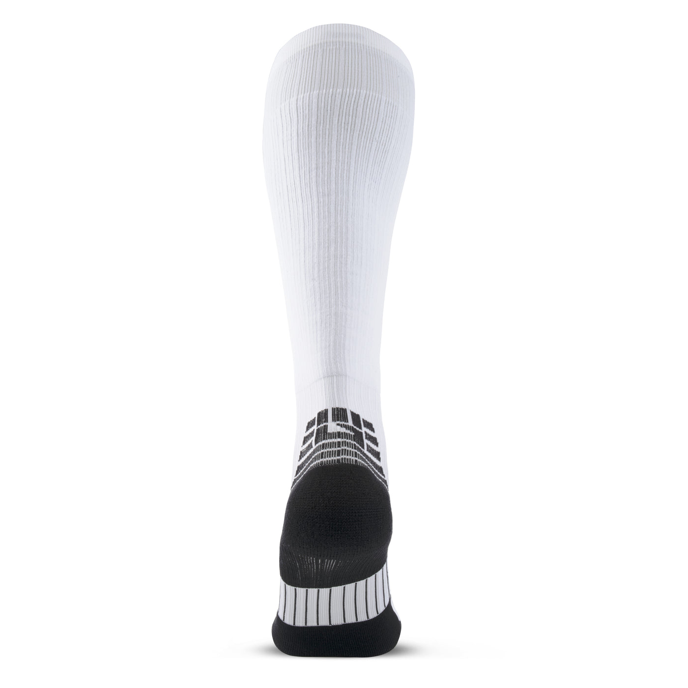 MudGear white tall compression socks for women