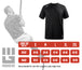 MudGear Men's Loose Fit Performance Shirt - Short Sleeve Sizing Chart