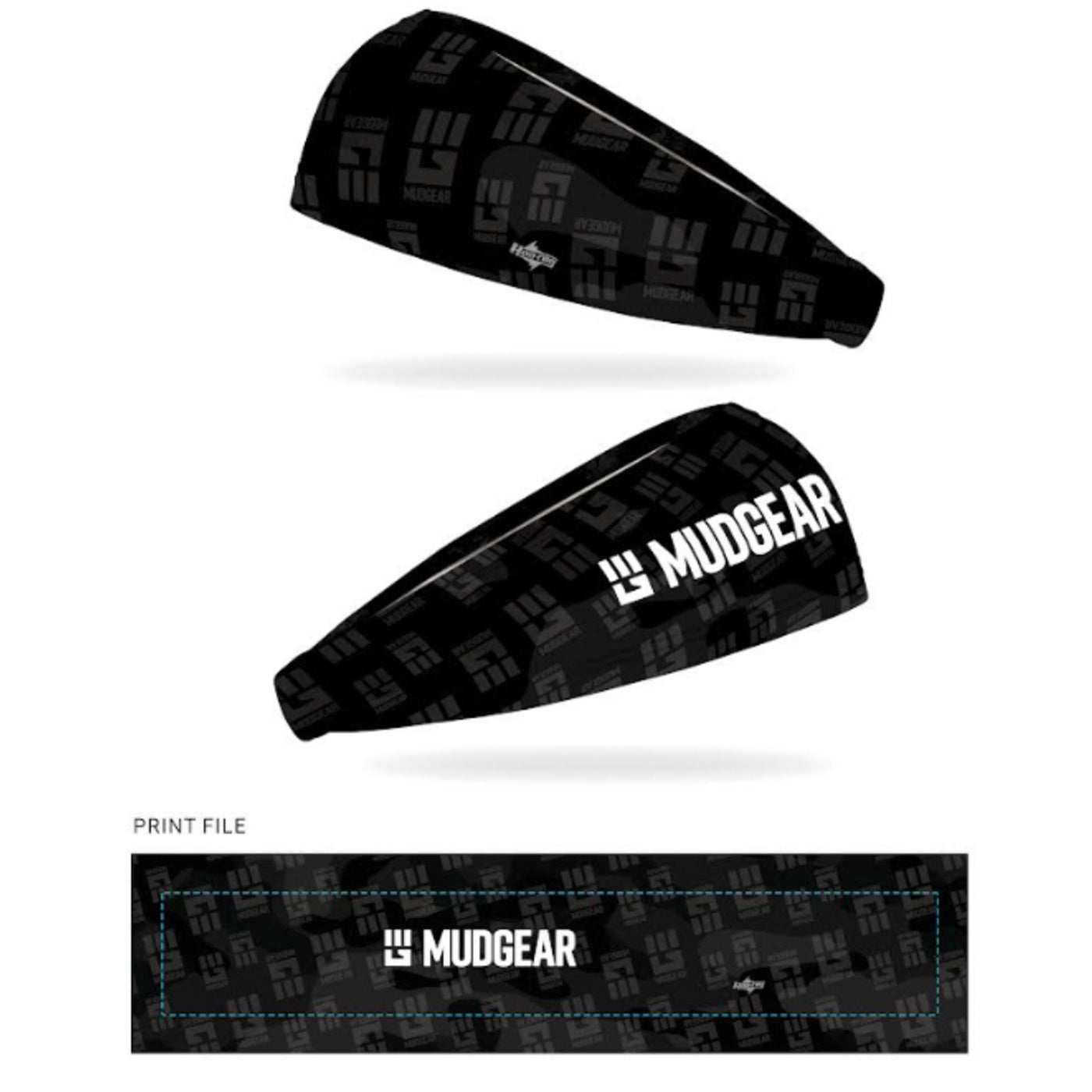 Fitness Apparel - Hoo-Rag Head Band by Mudgear