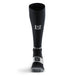 Athletic Black/Gray for men compression socks