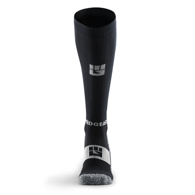 Athletic Black/Gray for men compression socks