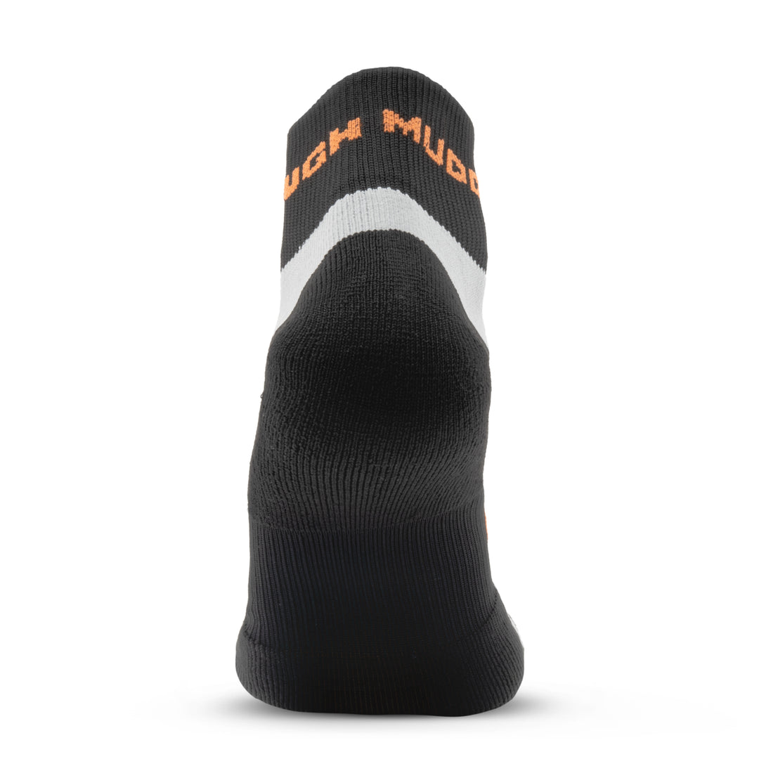 Tough Mudder by MudGear 1/4 Crew Sock - Light Gray Made Tougher