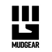 MudGear logo black temporary tattoo with boot and text design