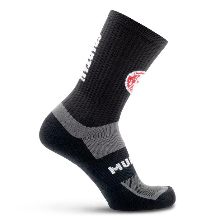 SPARTAN by MudGear Crew Height Sock - Black Classic 
