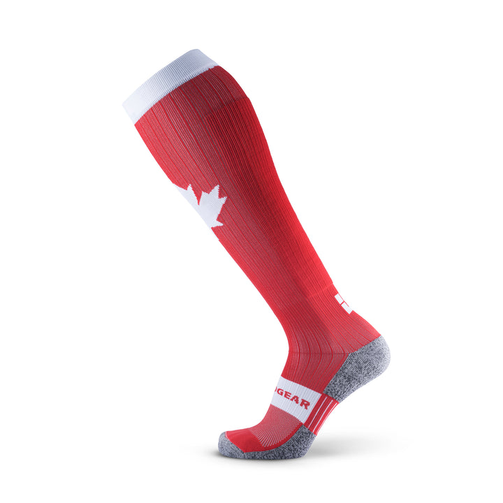 Tall compression running socks by MudGear