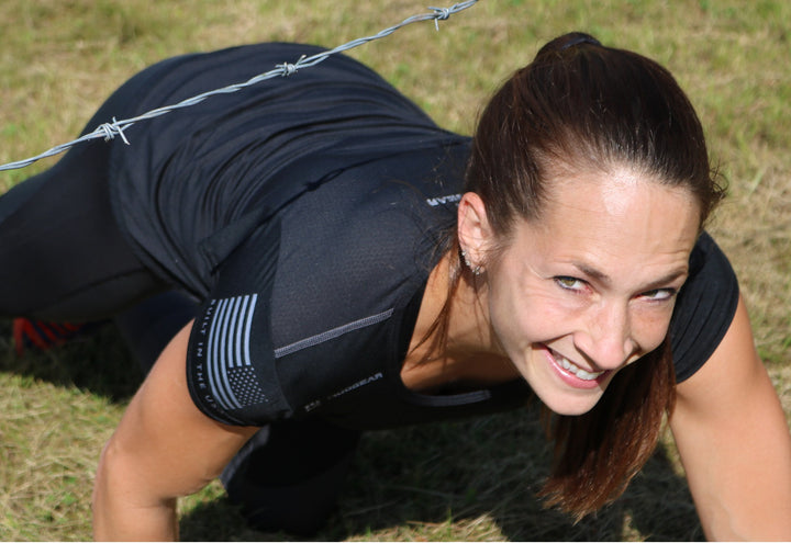 Womens MudGear short Sleeve Black