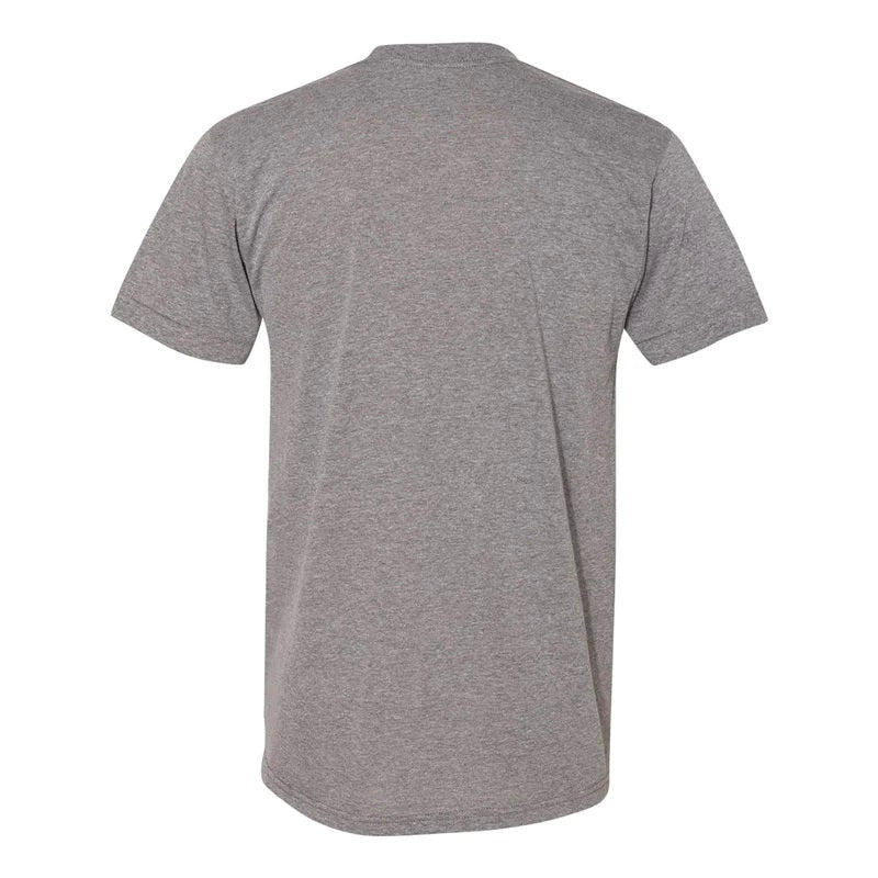 CLEARANCE ITEM - MG Logo - USA Made Tri-Blend Tee (Heather Grey)